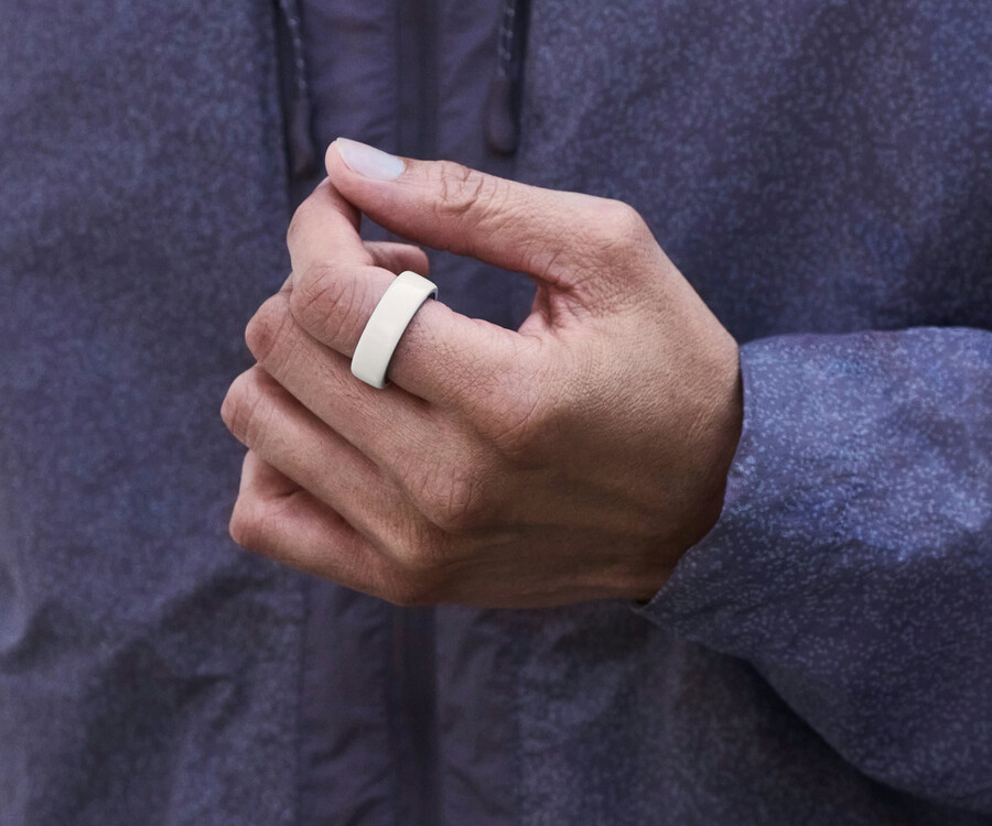 oura ring 4 ceramic cloud