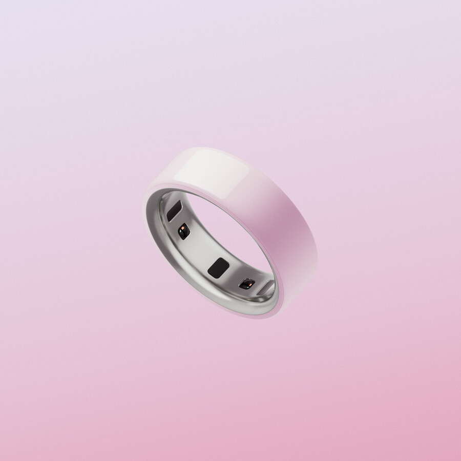 oura ring 4 ceramic petal